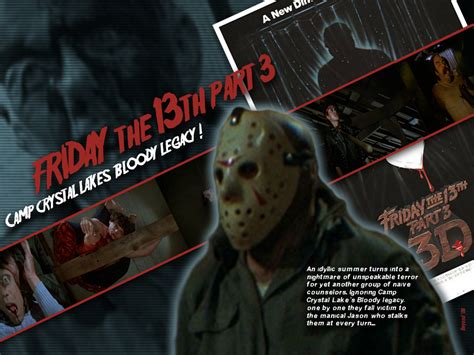 Friday the 13th Part 3 - Friday the 13th Wallpaper (21227945) - Fanpop