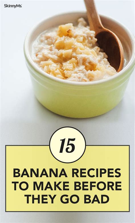 15 Banana Recipes to Make Before They Go Bad | Banana recipes, Recipes, Food to make