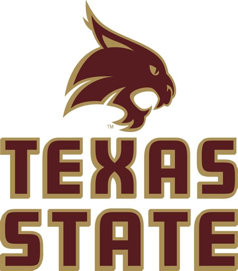 Texas State Bobcats Primary Logo | Texas state university, Texas state ...