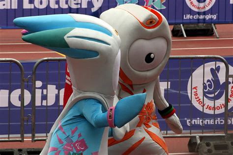 Olympic Mascots | Mandeville and Wenlock. I thought they wer… | Flickr