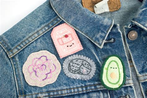 4 Ways to Make Your Own Hand Embroidered Felt Patches