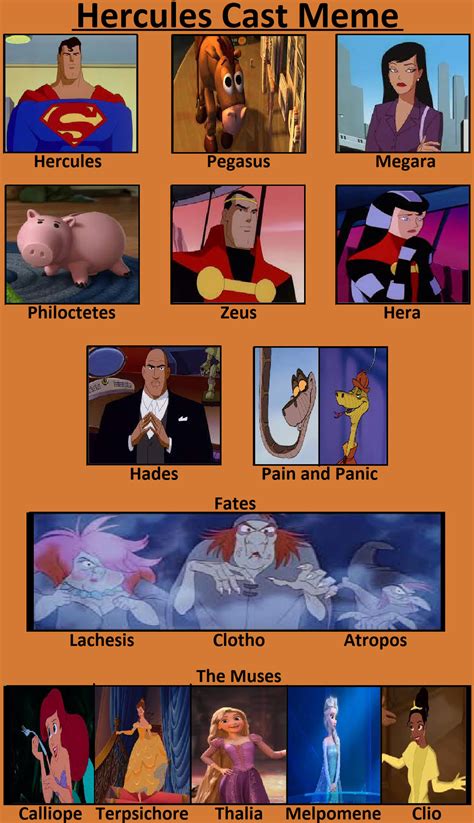 My Hercules Cast by Gojirafan1994 on DeviantArt