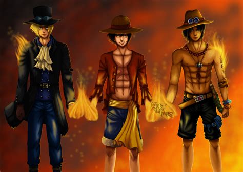 Portgas D. Ace, Sabo (One Piece), HD Wallpaper | Rare Gallery