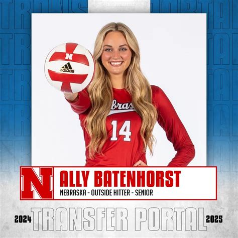 Ally Batenhorst enters transfer portal : r/Huskers