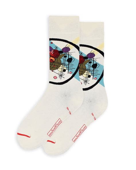 Kandinsky Circles in Circles Men's Socks - MFA Boston Shop | Gifts from the Museum of Fine Arts ...