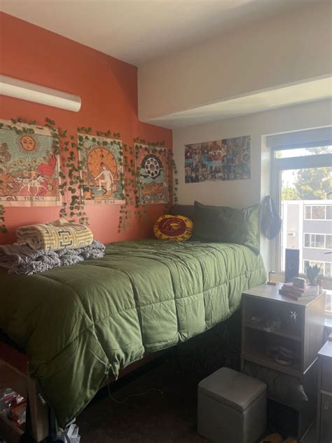Sage Green College Dorm Room Aesthetic in 2022 | Room aesthetic, Dorm ...