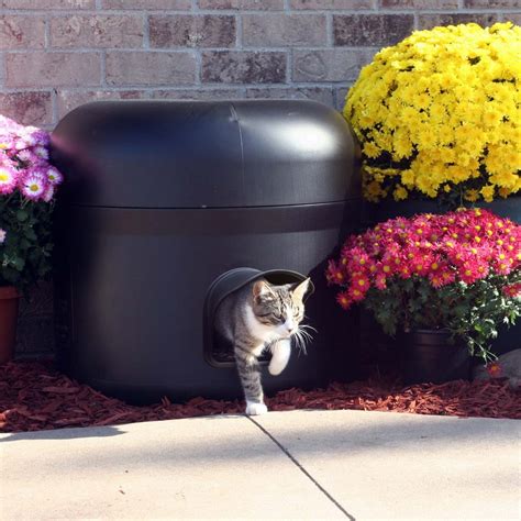 Kitty Tube Gen. 4 - Outdoor Cat House with Custom Pet Pillow