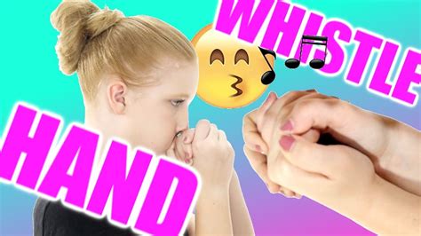 Hand Whistling Tutorial (How To Hand Whistle) Bird Call With Hands ...