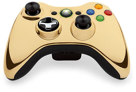 Gold Chrome Xbox 360 Controller Unveiled - GamingReality