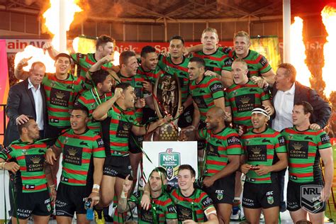 South Sydney Rabbitohs - 2014 #NRL Premiers | Nrl, National rugby league, Rugby league