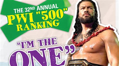 WWE's Roman Reigns Tops The 2022 PWI 500