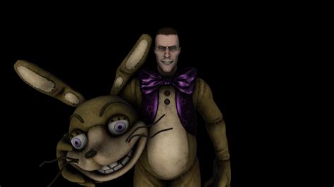 William Afton as Glitchtrap by JonlukevilleTVart on DeviantArt