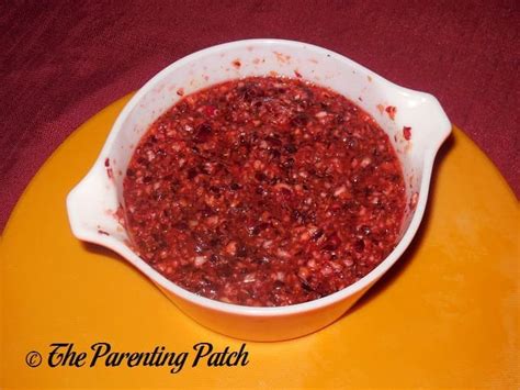 Cranberry Relish Recipe