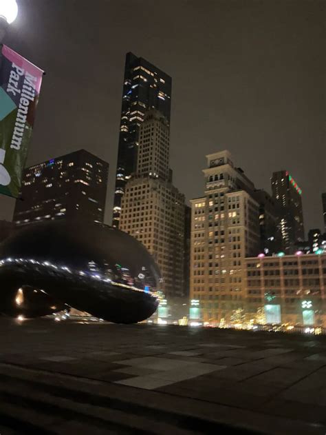 Chicago Night Skyline