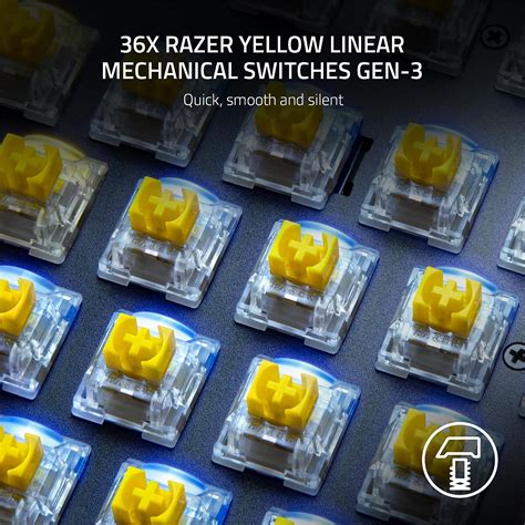 Buy Razer Mechanical Yellow Linear Switches (36 Pack) - Computech Store