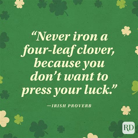 Inspirational Quotes For St Patrick'S Day - Belle Cathrin