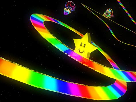 Rainbow Road From Mario Kart 64 Returns in Mario Kart 8 | Nintendo | Know Your Meme