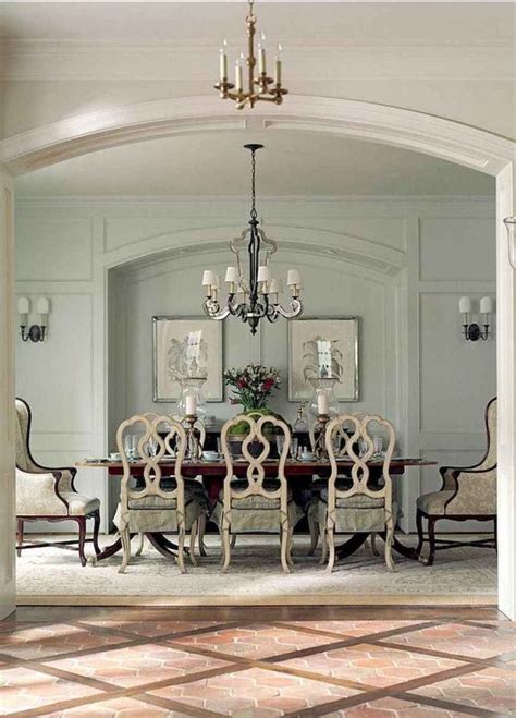 47 Fancy French Country Dining Room Decor Ideas | Dining room french, Dining room paint colors ...