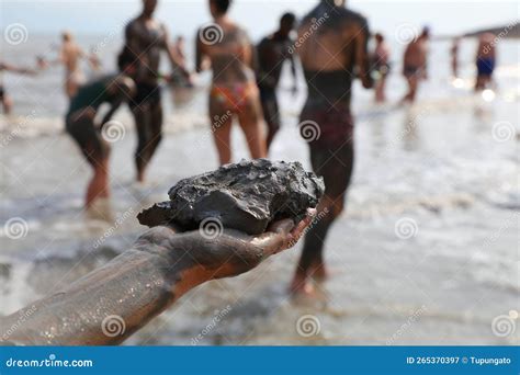 Dead Sea Mud Lump in Israel Stock Image - Image of ingredient, cosmetic ...