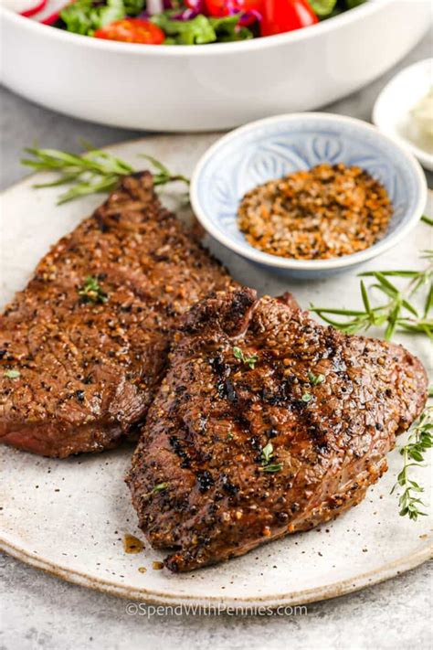 Grilled Sirloin Steak - Spend With Pennies