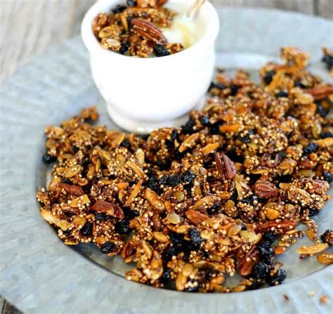 Quinoa and Pumpkin Seed Granola – Good Dinner Mom