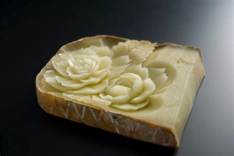 MY FIRST ATTEMPT CARVING CHEESE THIS IS PARMIGIANO - Master Carver Wan Hertz | Culinary arts ...