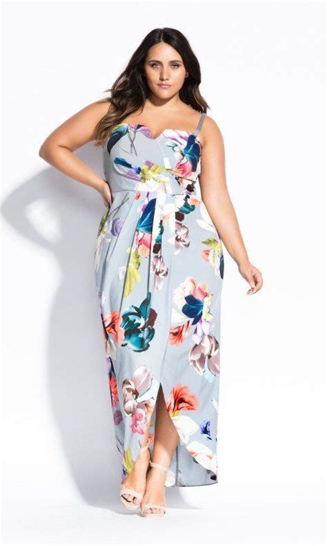 Contempo Floral Maxi Dress - black | City Chic USA | Floral maxi dress, Maxi dress, Black maxi dress