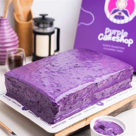 Purple Yam Cake by Purple Cake Shop | Medium Size 10" x 7" – Purple ...