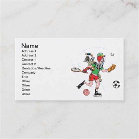 Jack Of All Trades Business Card | Zazzle.com.au