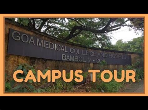 Goa Medical College Campus Tour | Lecture Hall, Library, Labs | #gmcgoa ...