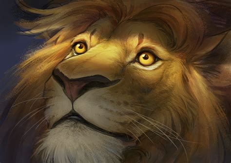 ArtStation - Fanart - Simba from The Lion King