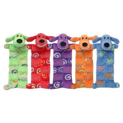 Multipet Smiling Loofa Dog Squeaker Mat Dog Toy contains 13 Squeakers - Walmart.com - Walmart.com