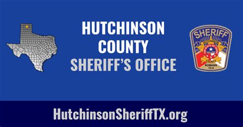 Jail Information | Hutchinson County Sheriff TX