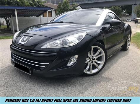 Peugeot RCZ 2014 1.6 in Selangor Automatic Coupe Black for RM 70,888 - 5541967 - Carlist.my