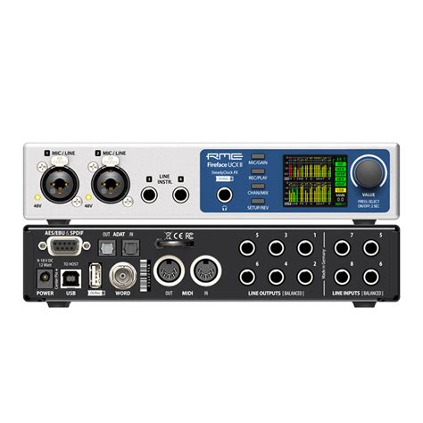 RME Fireface UCX II 40-Channel 192 kHz, USB Audio Interface