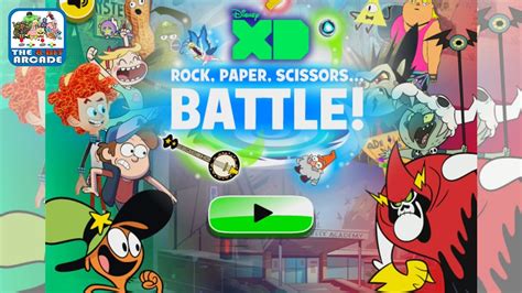 Disney XD: Rock, Paper, Scissors... Battle! - Take On All Challengers (Disney Games) - YouTube