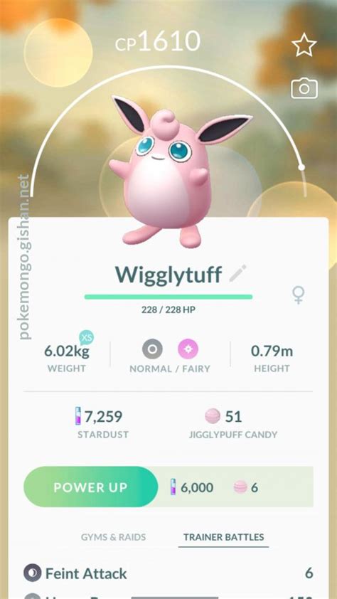 Wigglytuff - Pokemon Go