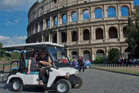 Rome Highlights, Forum, Colosseum: Private Tour by Golf Cart 2024