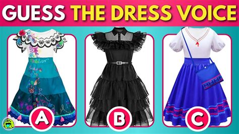 Whose Voice Suits These Dresses | Guess The VOICE BEHIND THE DRESS 👗 ...