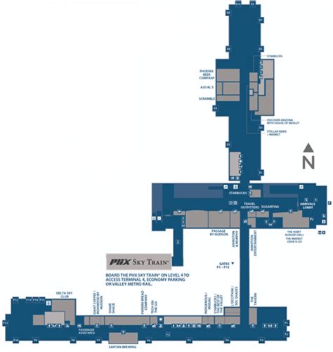 Phoenix Sky Harbor International Airport [PHX] - Terminal Guide