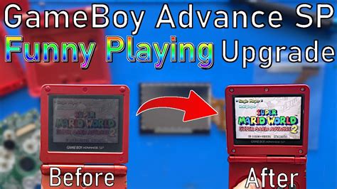 Modernizing the Game Boy Advance SP - FunnyPlaying IPS Screen Mod ...