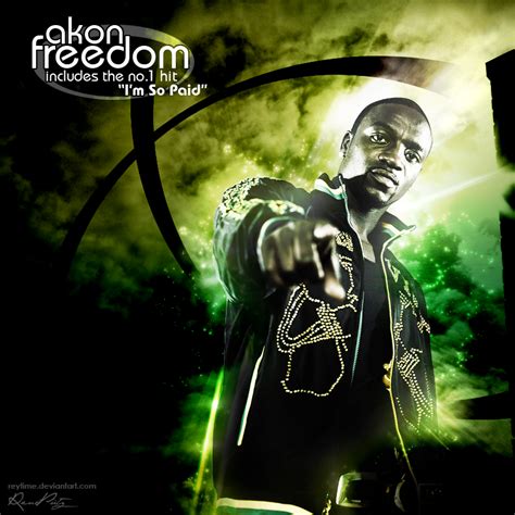 'Freedom' - Akon CD Cover 2 by reytime on DeviantArt