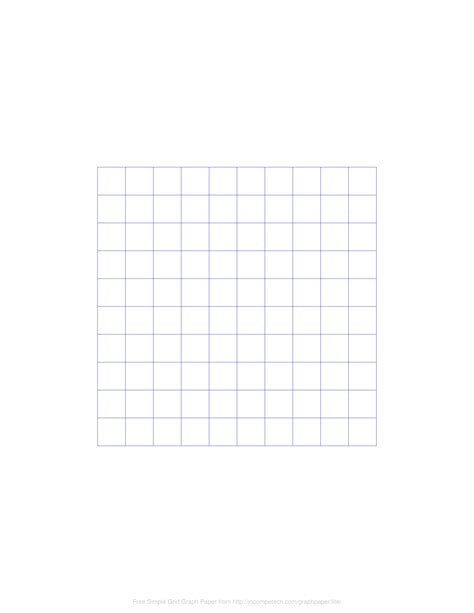 Free Online Graph Paper / Simple Grid