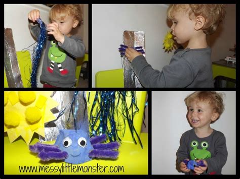 Incy Wincy Spider Craft - Messy Little Monster