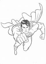 Printable Superman sketch template