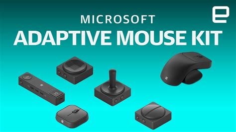 Microsoft Adaptive Mouse kit hands-on: Inclusive & customizable - YouTube