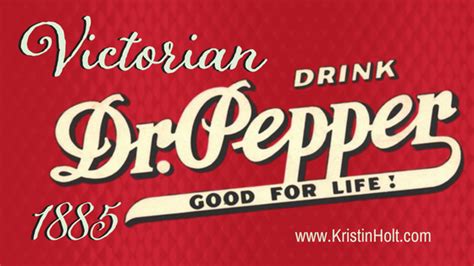 Victorian Dr. Pepper (1885) | Pepsi cola, Soda fountain, Pepsi