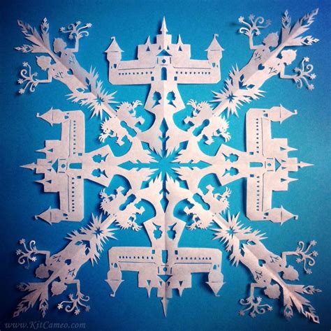 Frozen | Frozen snowflake, Paper snowflake patterns, Frozen inspired