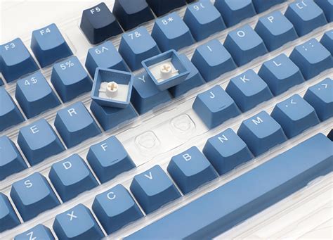 Ducky PBT Double-shot Good in Blue keycap - Symbolizes both the sky and ...