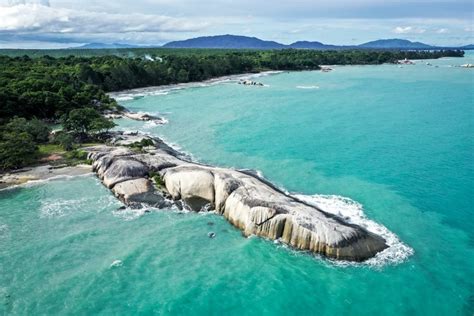 Pantai Penyabong Beach In Belitung, Indonesia